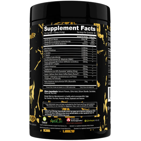 Project 1 Overkill Pre Workout