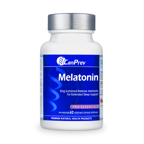 CanPrev Melatonin 3mg Sustained-Release 60 v-caps