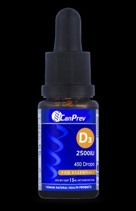 CanPrev D3 Drops 2500IU 15ml