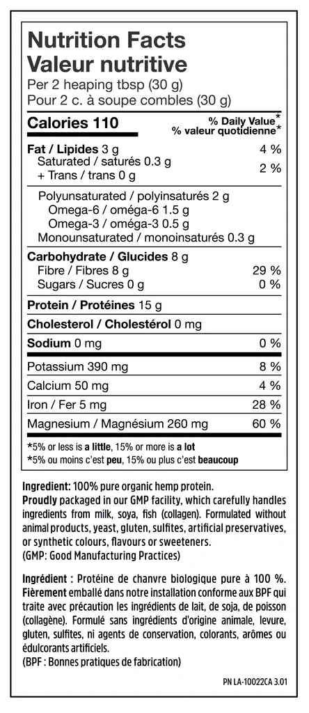 Northcoast Naturals Organic Raw Hemp Protein 840g