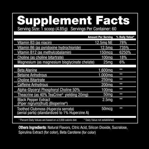 Project 1 Quantum X Pre Workout