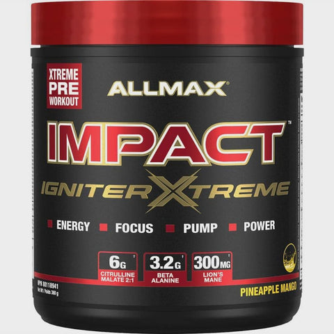 Allmax Impact Igniter Xtreme 360g