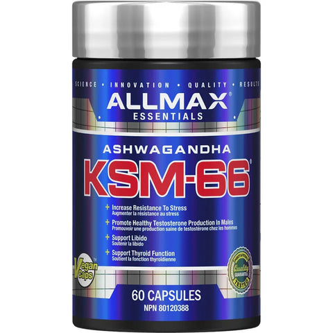 Allmax KSM-66 Ashwagandha 60 Cap