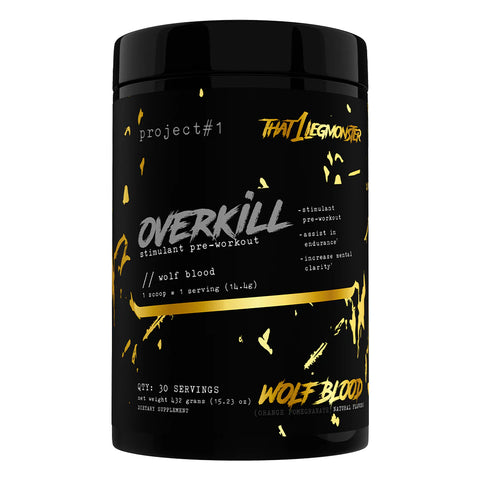 Project 1 Overkill Pre Workout