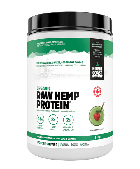 Northcoast Naturals Organic Raw Hemp Protein 840g