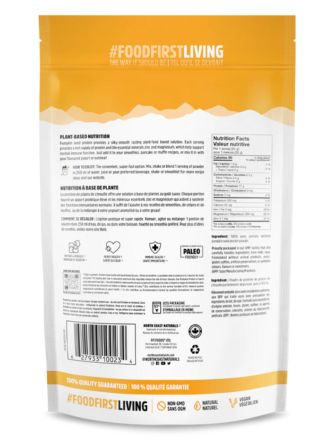 Northcoast Naturals Cold Pressed Pumpkin Protein 340g