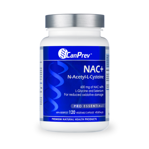 CanPrev NAC+ N-Acetyl-L-Cysteine 120 v-caps