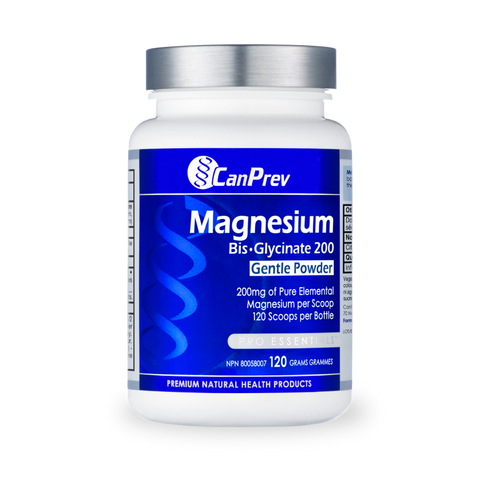 CanPrev Magnesium Bis-Glycinate 200 Gentle Powder