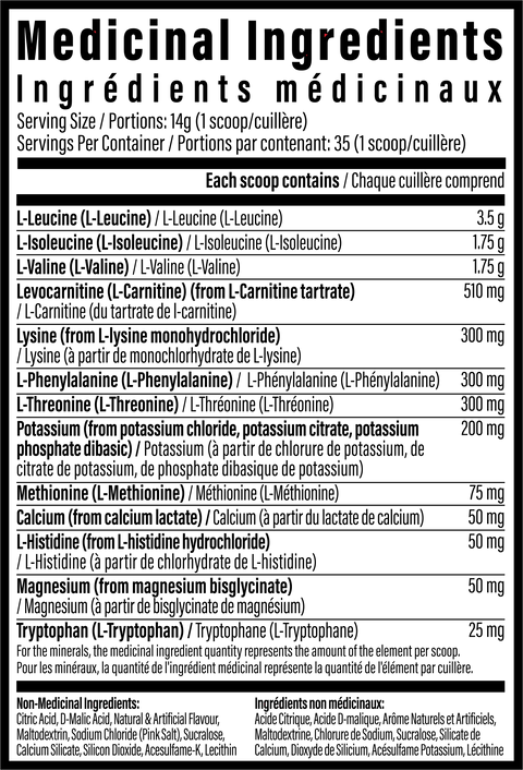 TC Nutrition Aminolyte EAA's
