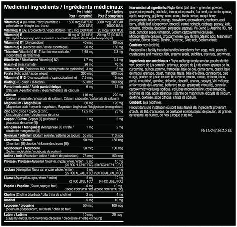 Mutant Multivitamin 60 cap