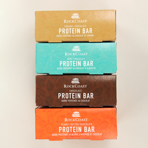 Rock Coast Whey Protein Bar - Box (12 Bars)