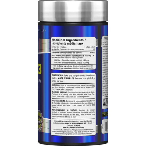 Allmax Omega 3 180 Softgel